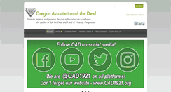 Desktop Screenshot of oad1921.org